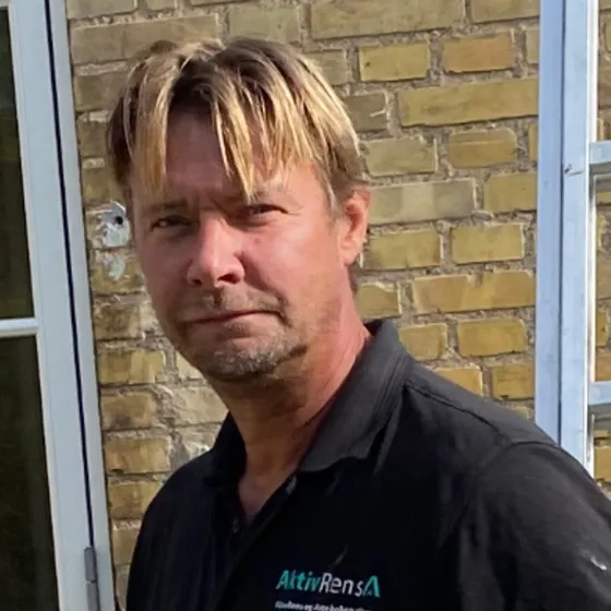Claus Jensen, ejer og grundlægger af Aktiv Rens ApS