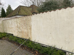 Forskellige facadetyper i København: mursten, puds og beton før behandling